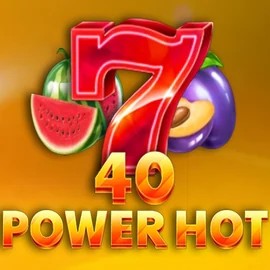 40 Power Hot online game logo by Amusnet Interactive on pastoncasinos.com